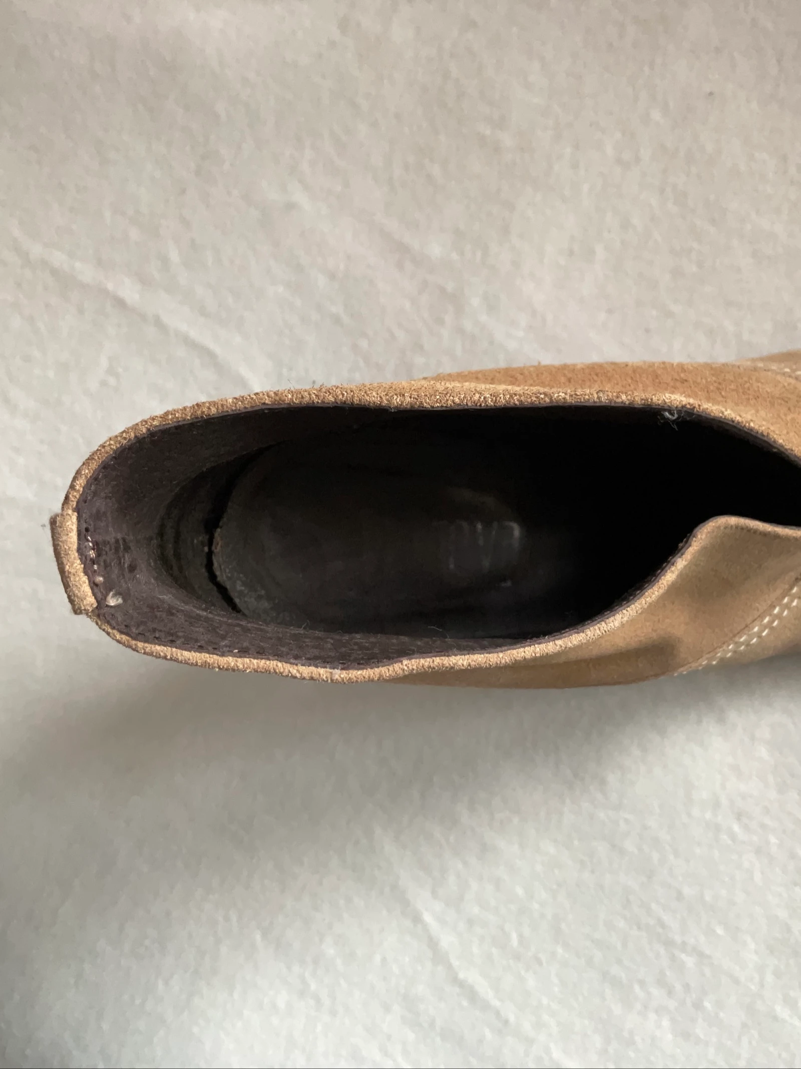 Bottines Foreva Cuir Camel Vintage | Taille 38 – photo 8